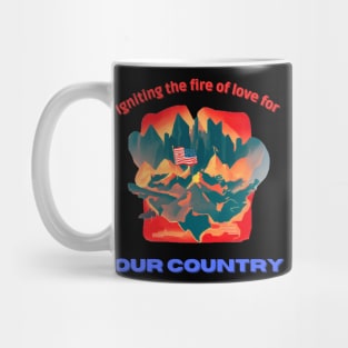 The love for our country Mug